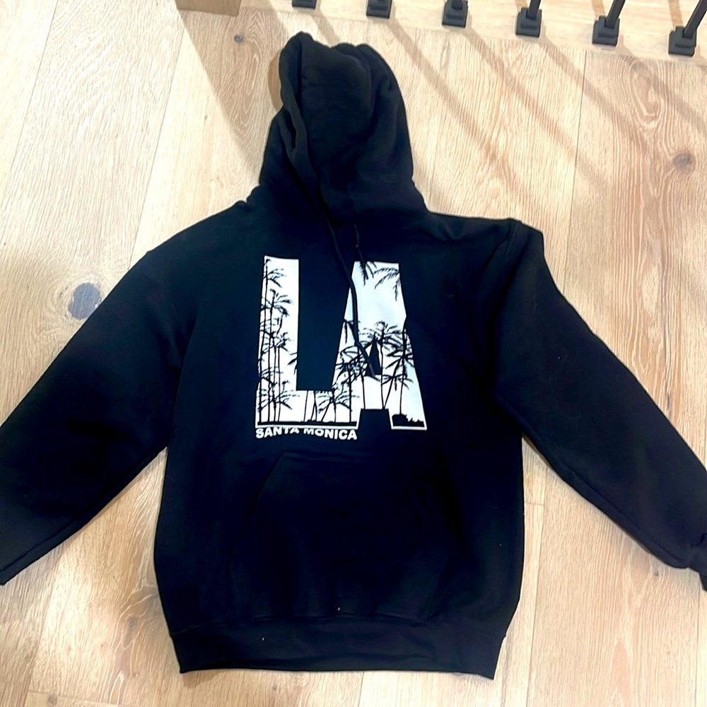 Black hoodie LA